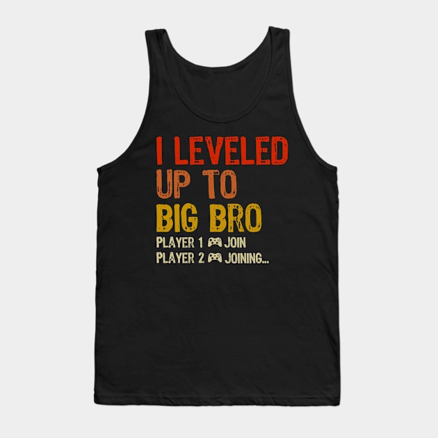 I leveled Up To Big Bro Player 2 Joining... Tank Top by artdise